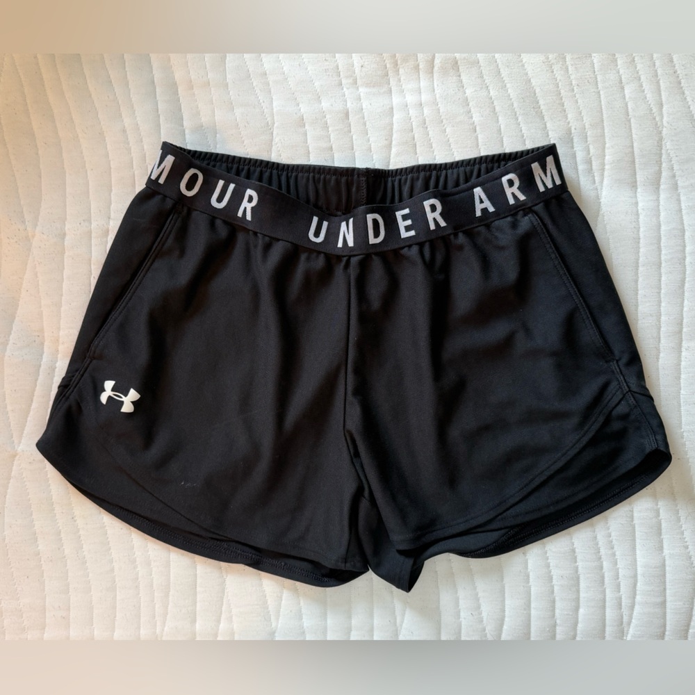 Under Armour Women's Black Athletic Shorts